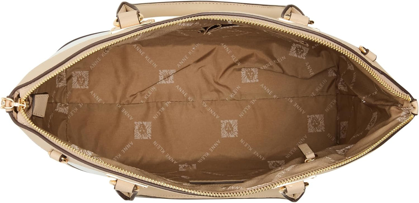 Anne Klein Bolso Satchel New Recruits Dome para Mujer