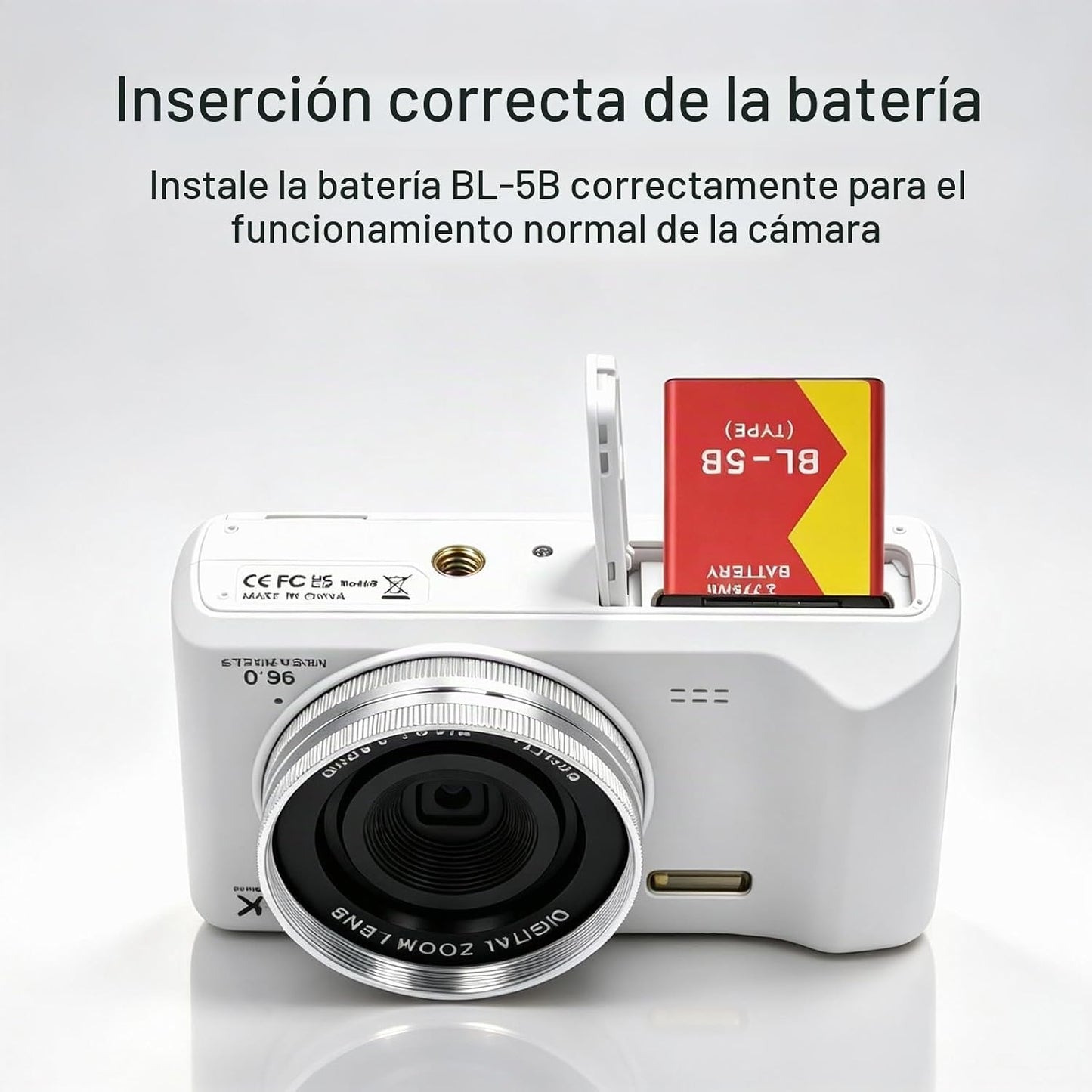 Cámara digital 8K, cámara de enfoque automático de 96 MP con pantal...