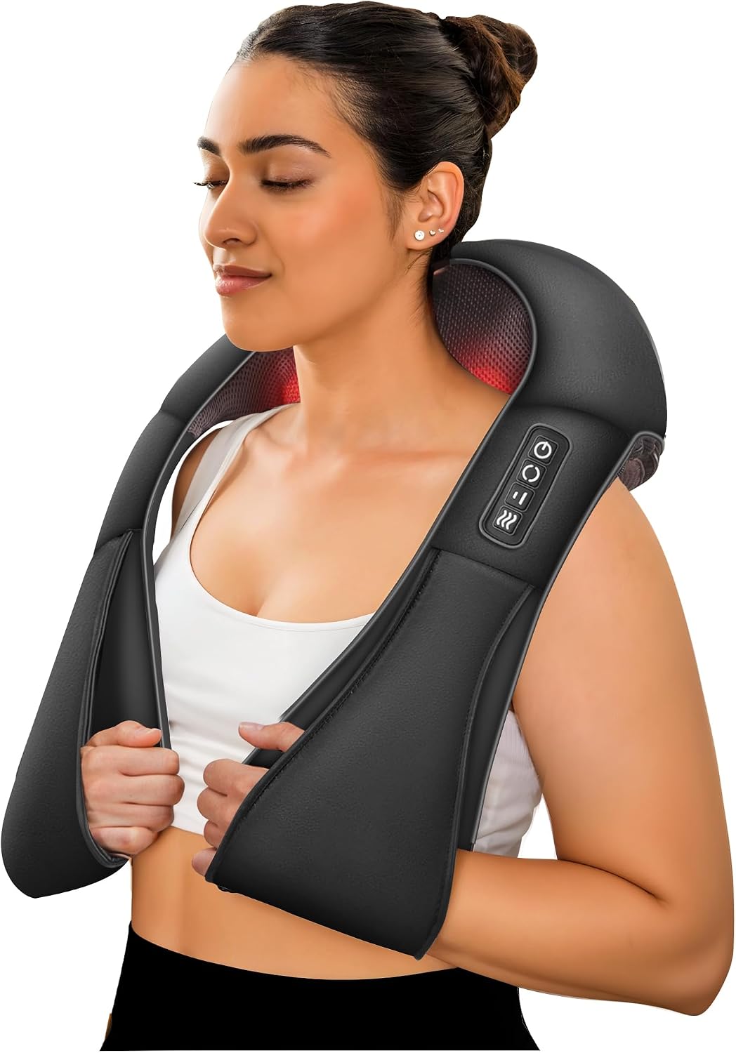 COMFIER Shiatsu - Masajeador de cuello y hombros, regalos de Navida...