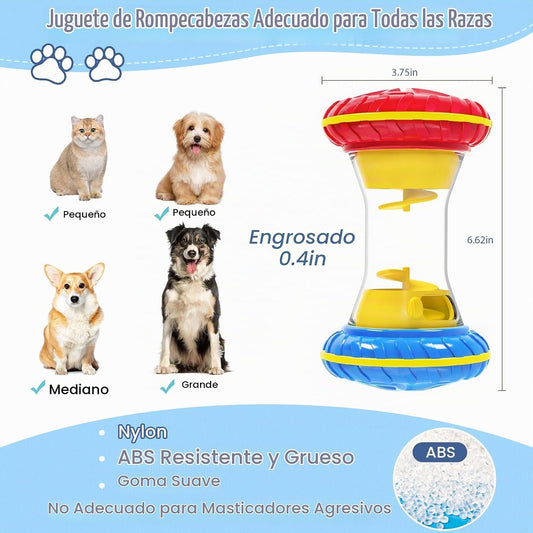 BoYoYo Juguetes interactivos para perros, rompecabezas para perros,...
