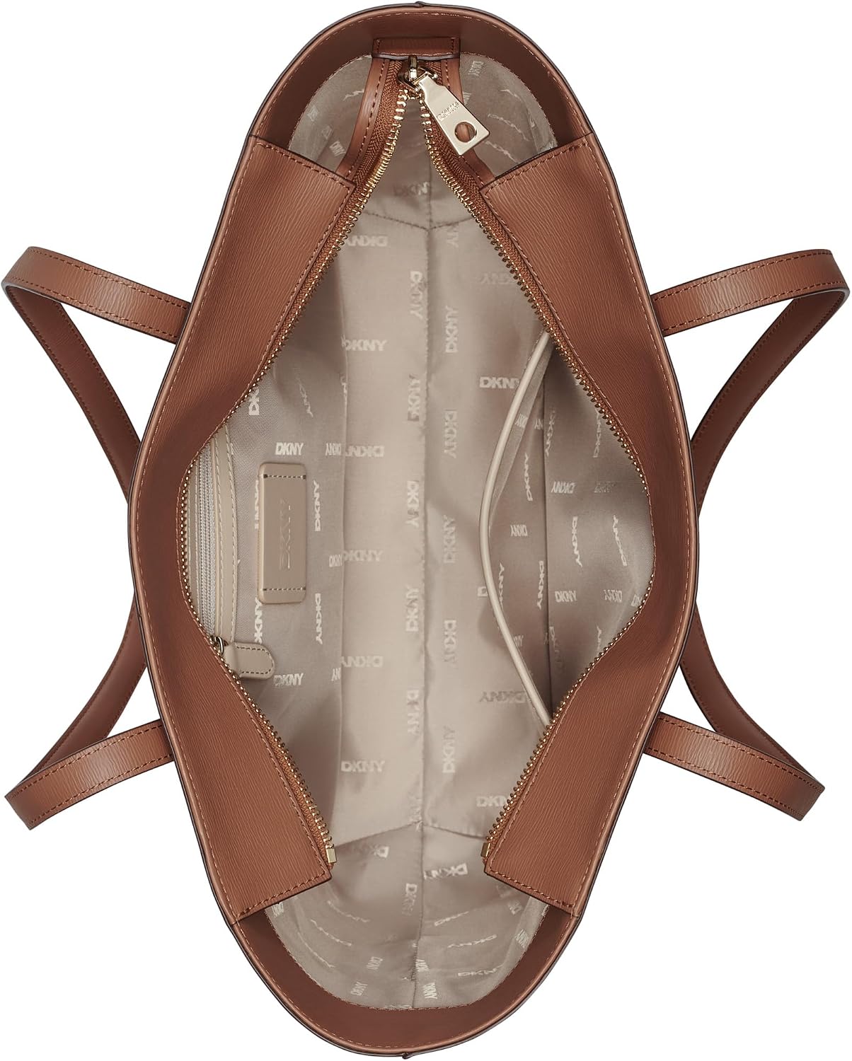 DKNY - Bolso de mano mediano de cuero para mujer Bryant | 15,2 pulg...
