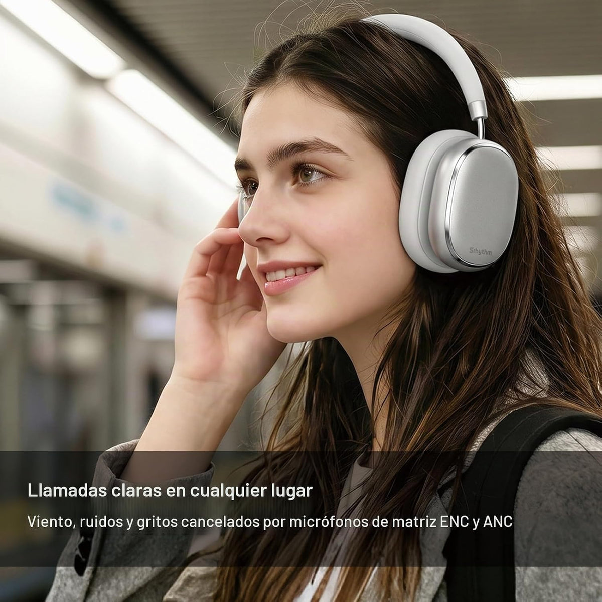Srhythm NiceComfort 95 Auriculares híbridos con cancelación de ruid...
