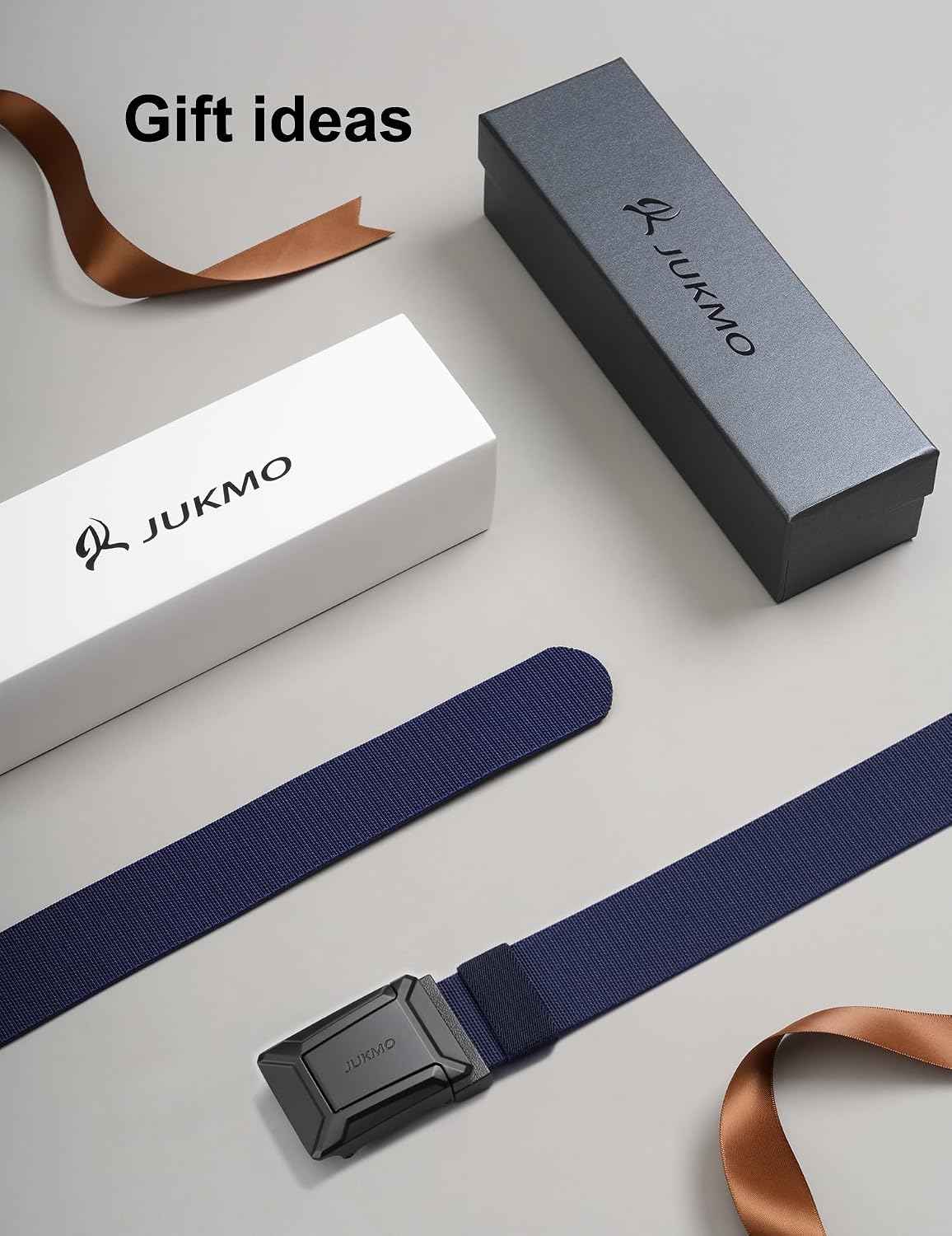 JUKMO - Cinturón táctico elástico para hombres, cinturón rigger mil...