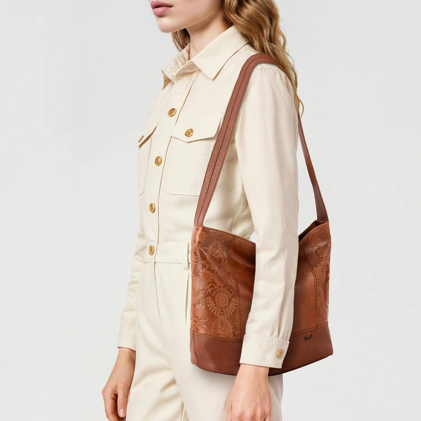 The Sak De Young Hobo Bag - Bolso de mano de cuero de primera calid...