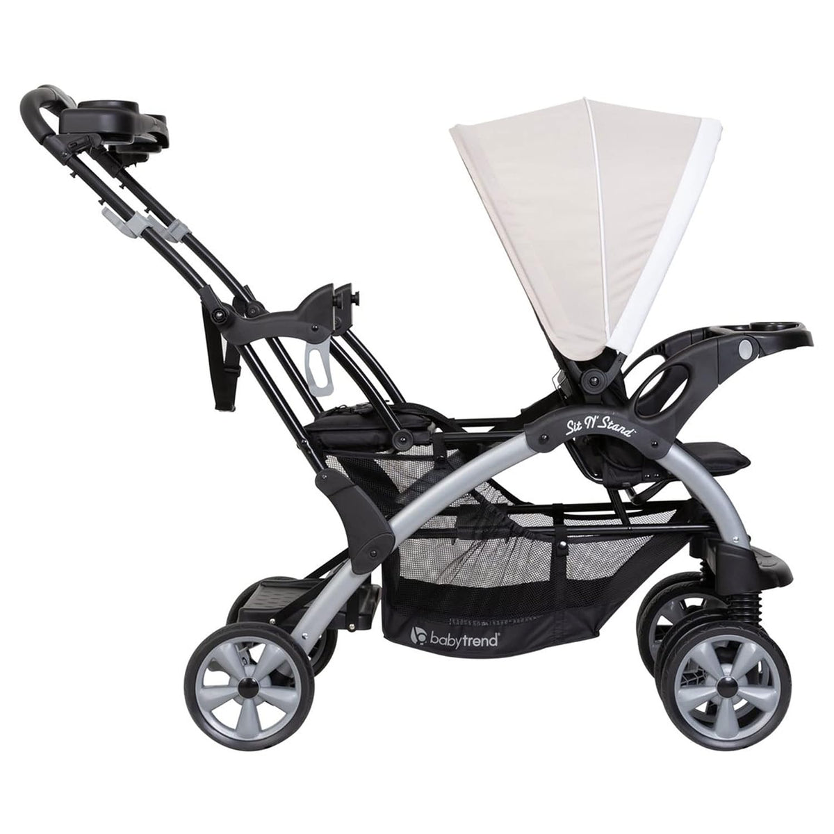 Cochecito doble para bebés y niños pequeños de Baby Trend con arnés...