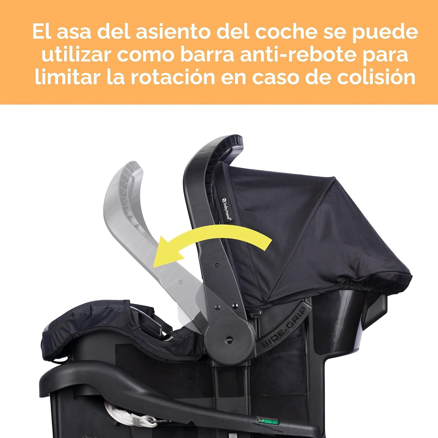 Sistema de viaje para corredores Baby Trend Journey, Negro Estelar