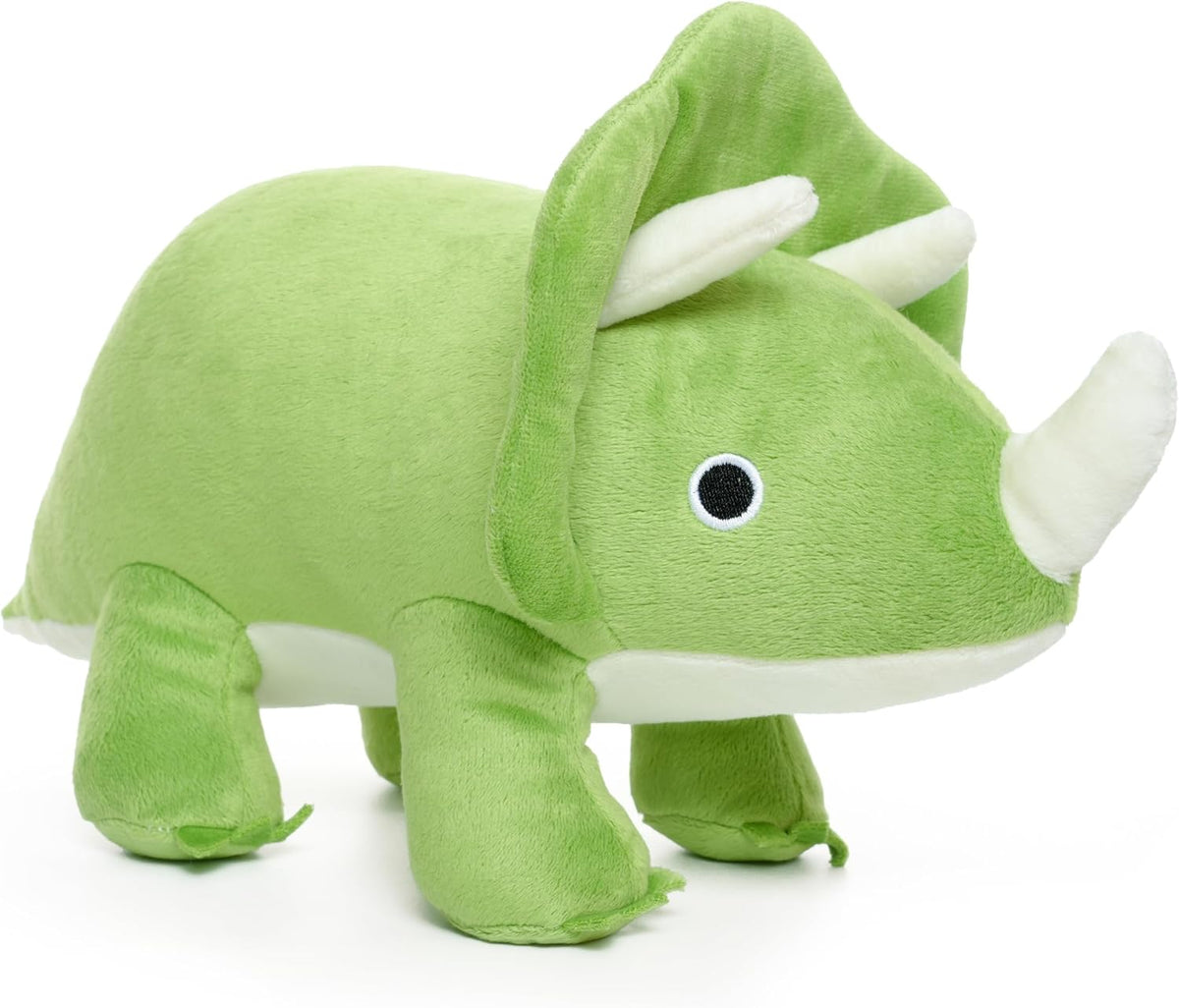 WEIGEDU Dinosaurio Triceratops - Juguetes de peluche, color verde |...