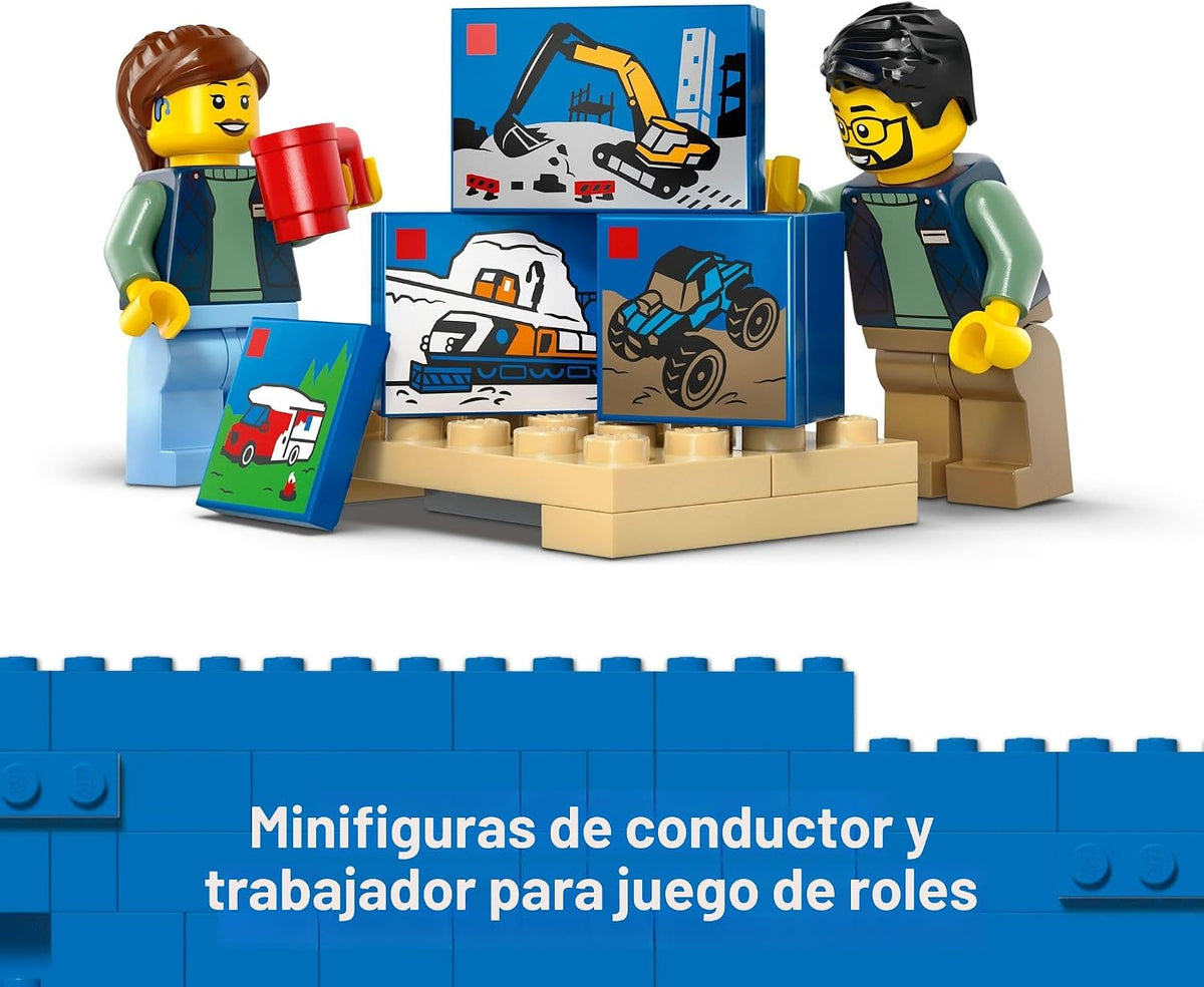 LEGO City: El juguete de construcción de la furgoneta para niños -...