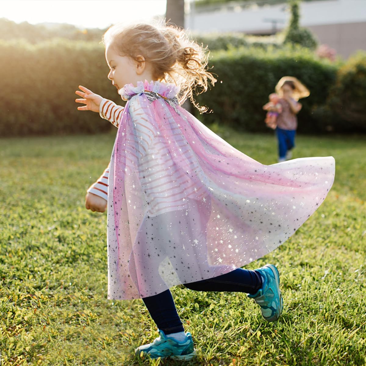 Meland Ropa de princesa para niña, 11 piezas de capa de princesa co...