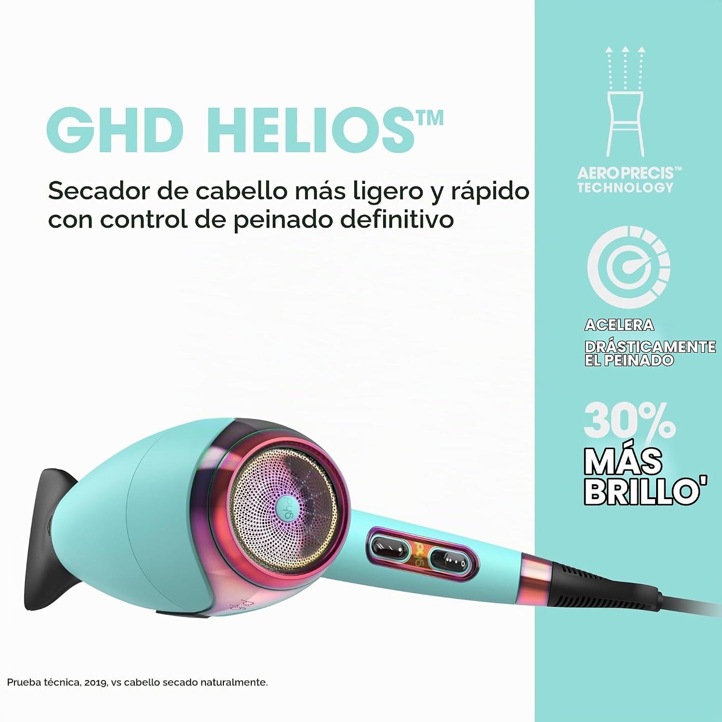 ghd Helios &amp; Flight+ Secadores de pelo de tamaño de viaje | Sec...