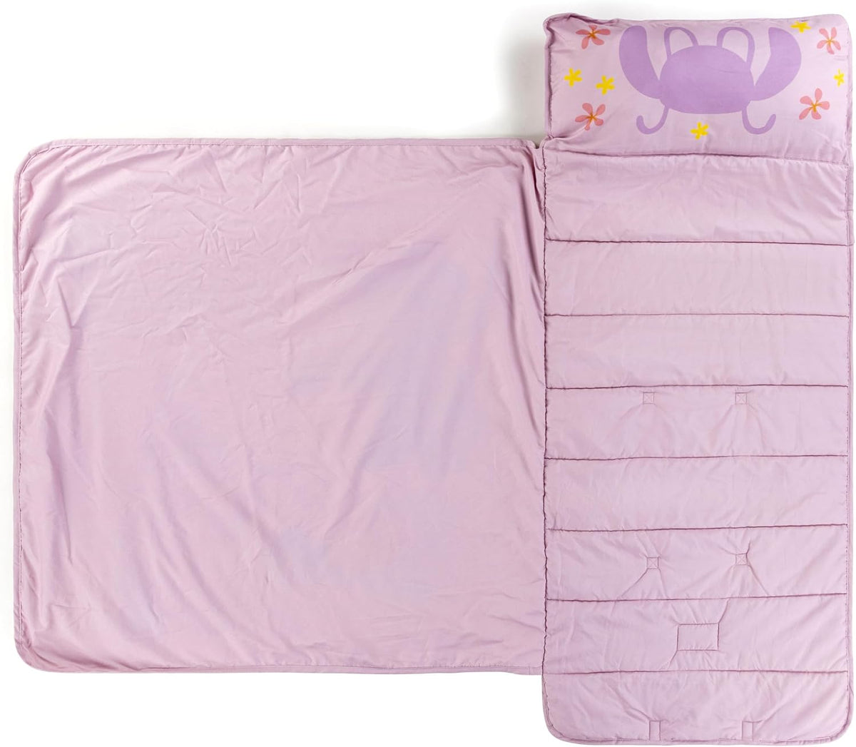 Jay Franco Tapete para siesta para niños con almohada y manta integ...