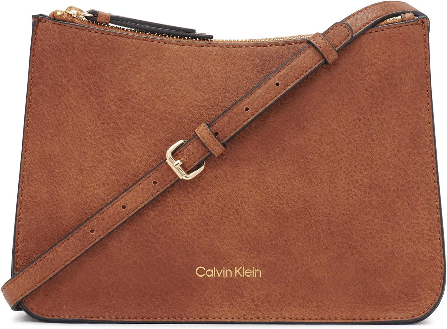 Calvin Klein Sonoma Lamb Novelty Messenger Crossbody | Faux Leather...