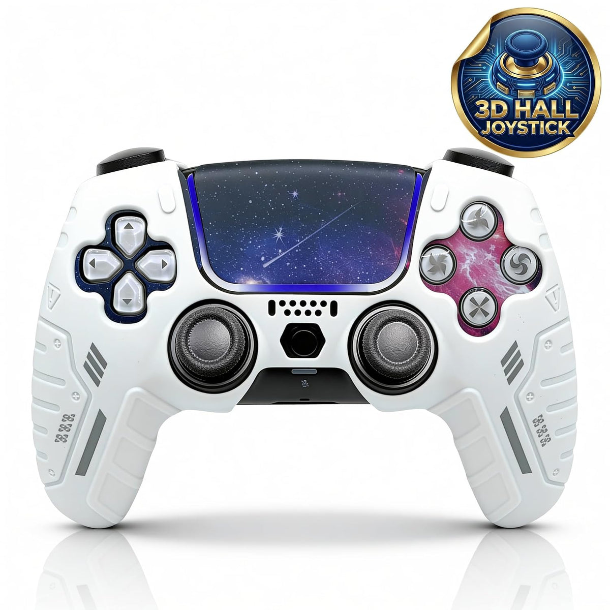 NexoGame Mando Inalámbrico para PS5 con Joysticks Efecto Hall 3D, G...