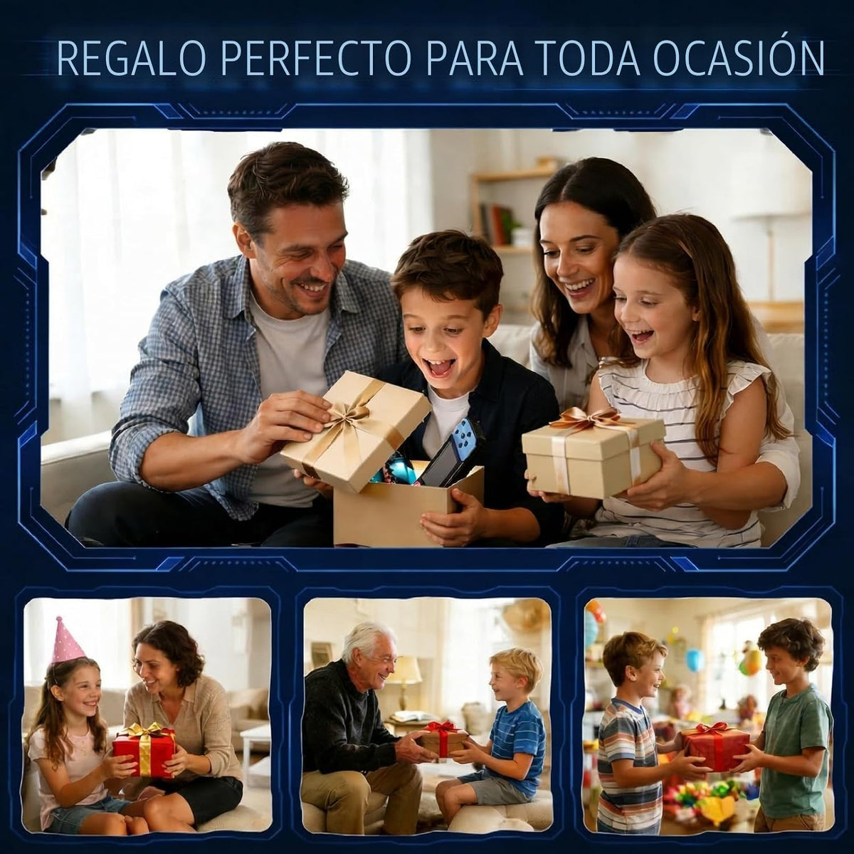 Consola de juegos de mano retro, 240 videojuegos clásicos retro pre...