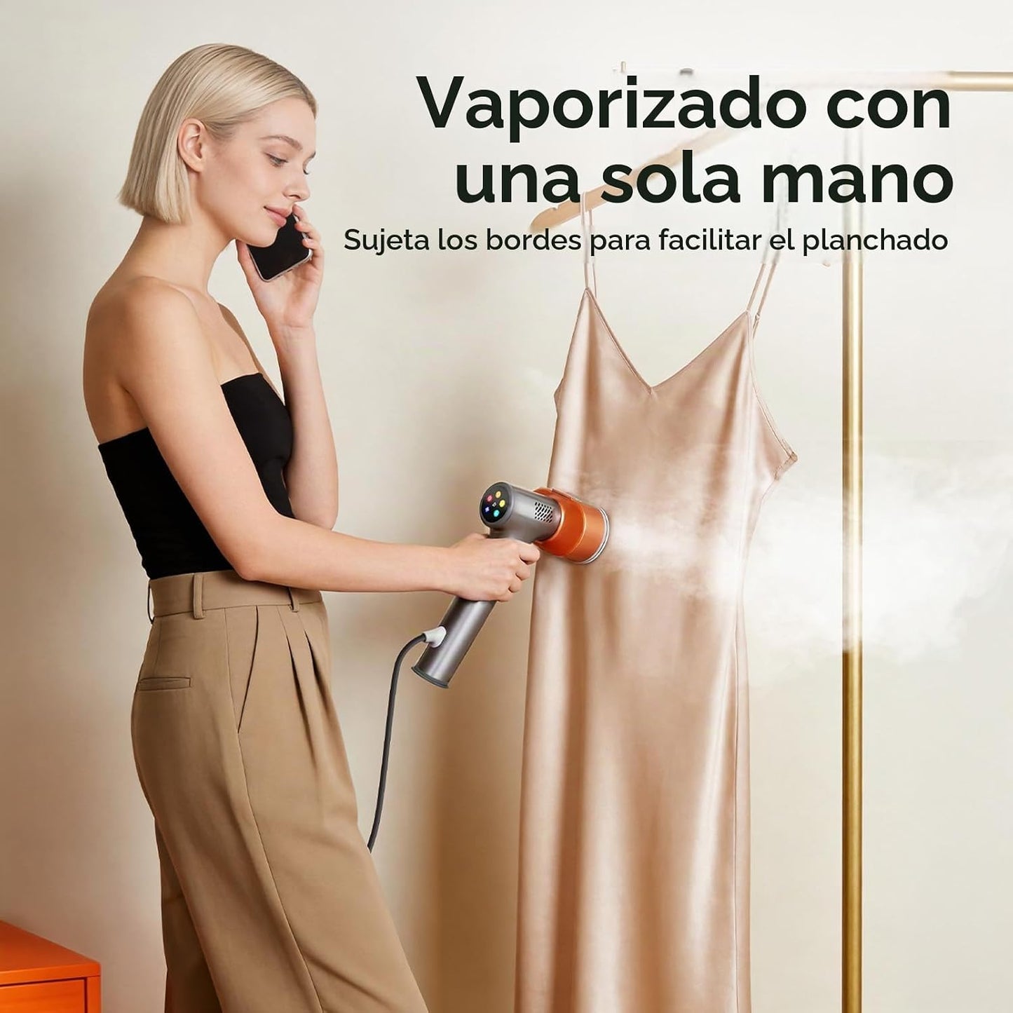 Vaporizador al vacío para ropa, ropa de viaje para tela y plancha d...