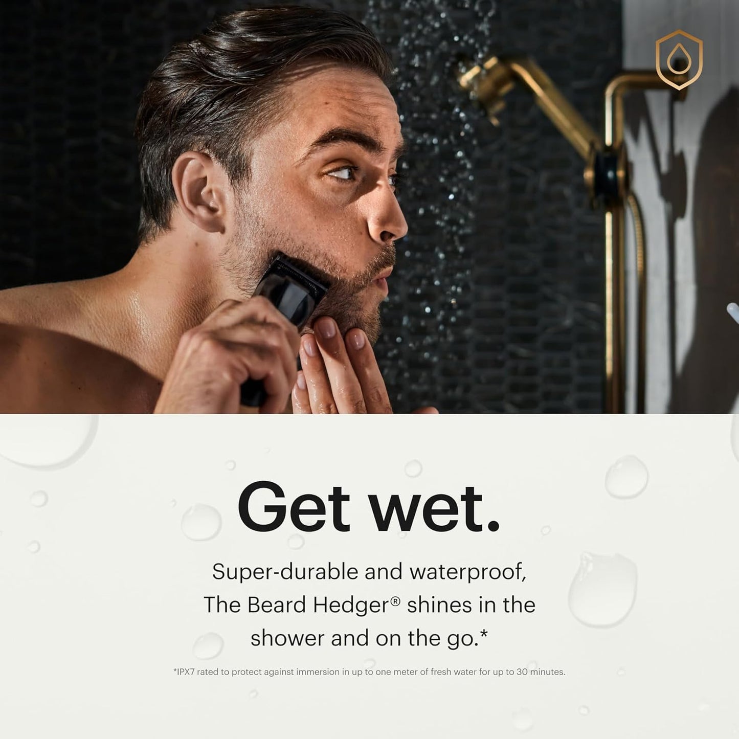 MANSCAPED The Beard Hedger - Cortadora de barba para hombre, rueda...