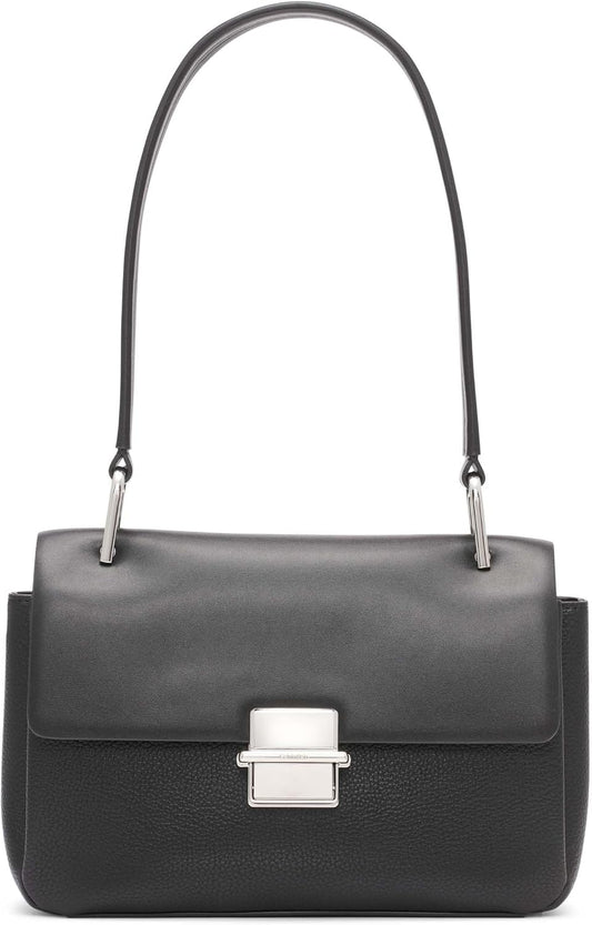 Calvin Klein Clove Bolso de hombro con solapa y triple compartiment...