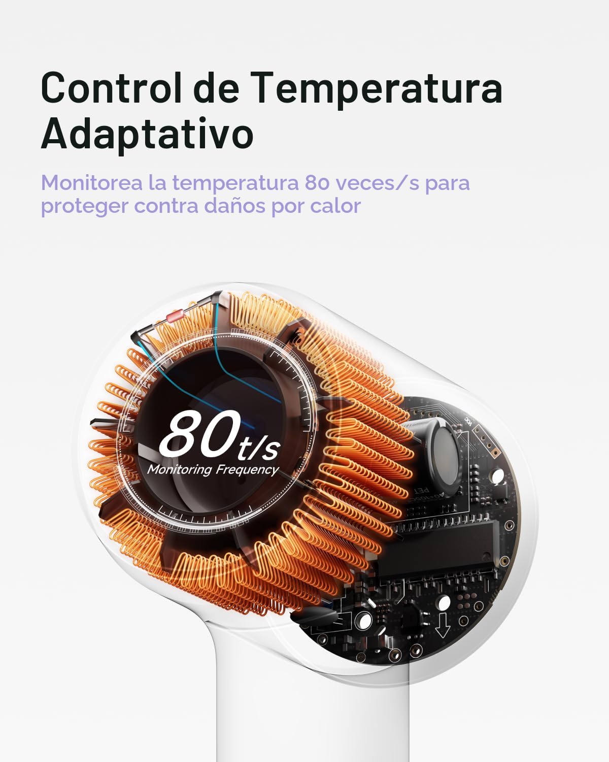 Secador de Pelo Laifen SE 2, Secador de Pelo Iónico Negativo de 200...