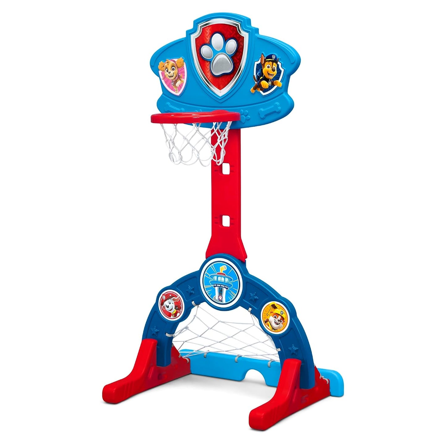 Delta Children PAW Patrol Centro Deportivo 4 en 1 \u2013 Aro de Bal...