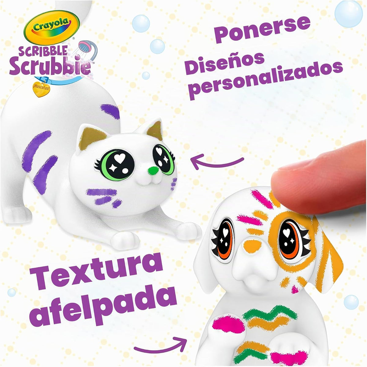 Crayola Scribble Scrubbie Pets - Juego de bañera (2.0, regalo para...