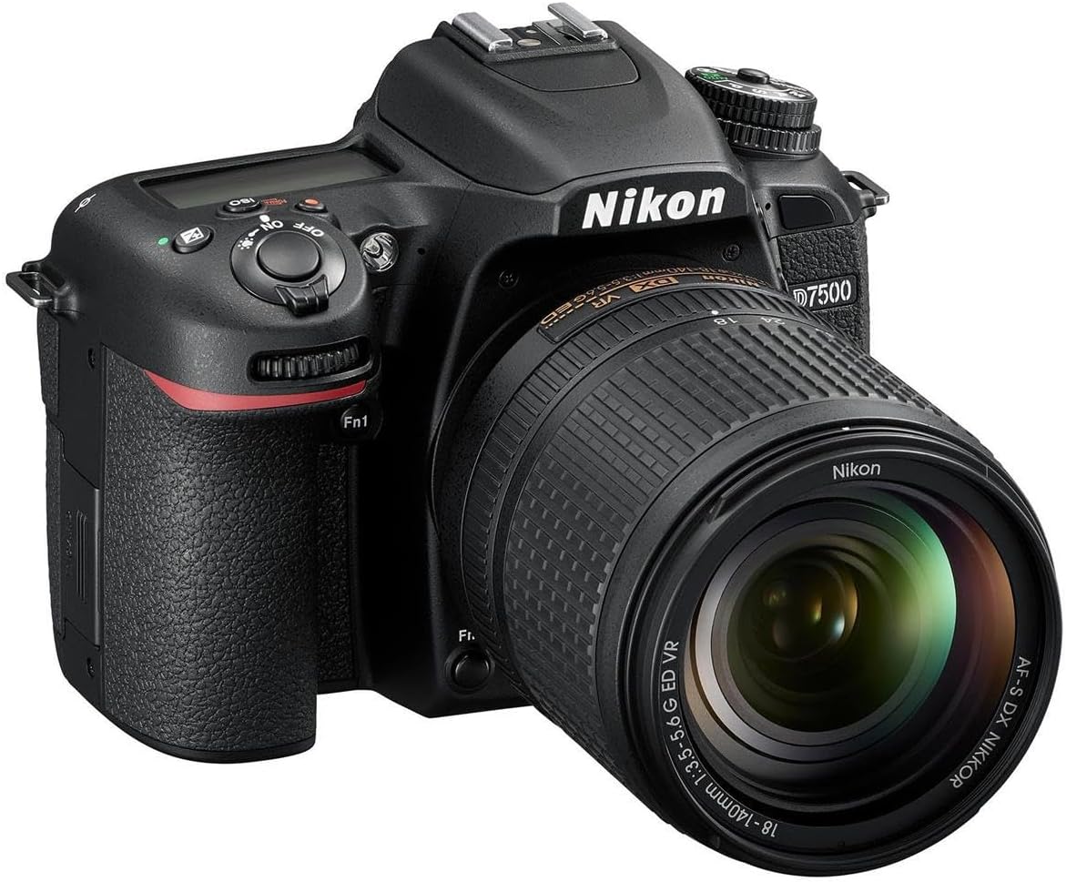 Nikon D7500 Cámara DSLR de 20.9MP con lente AF-S DX NIKKOR 18-140mm...