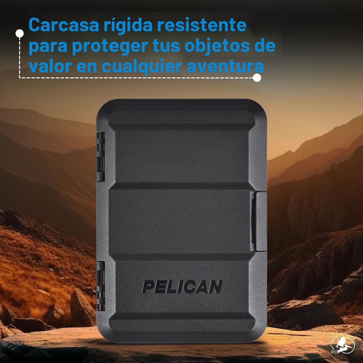 Pelican MagSafe Wallet para iPhone - Cartera magnética delgada para...