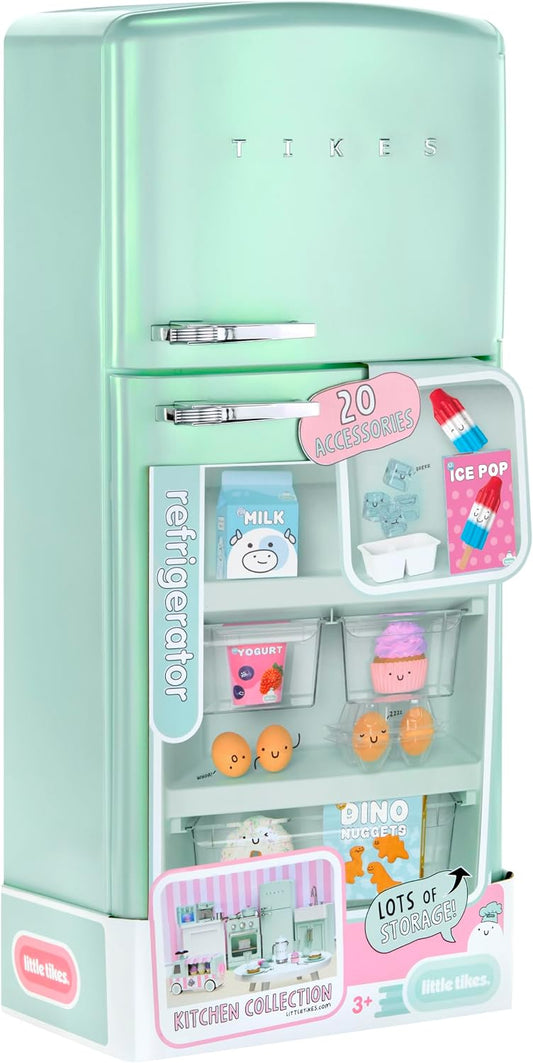 Little Tikes Sweet Spaces - Refrigerador modular de cocina, espuma...
