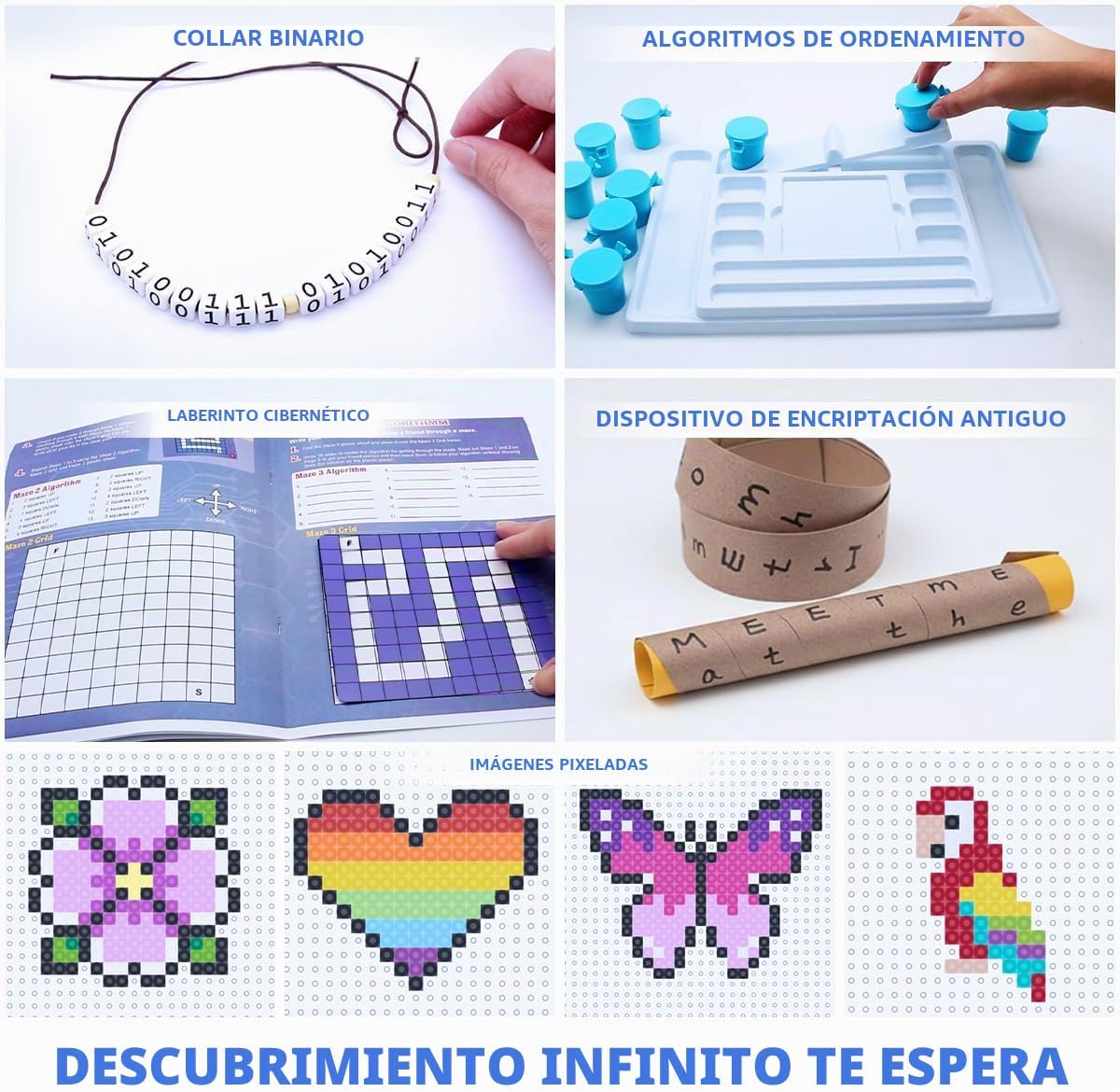 Kit de ciencia My First Coding &amp; Computer Science Kit, de Playz...