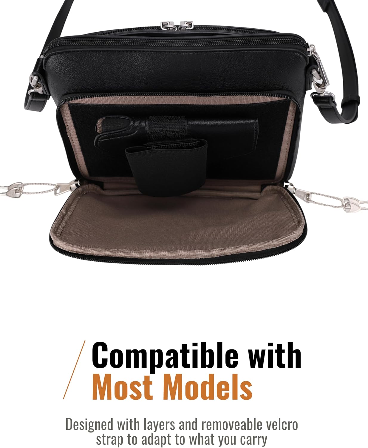 JESSIE&amp;JAMES\/RUGER Athena Everyday Carry Crossbody Bag para mu...