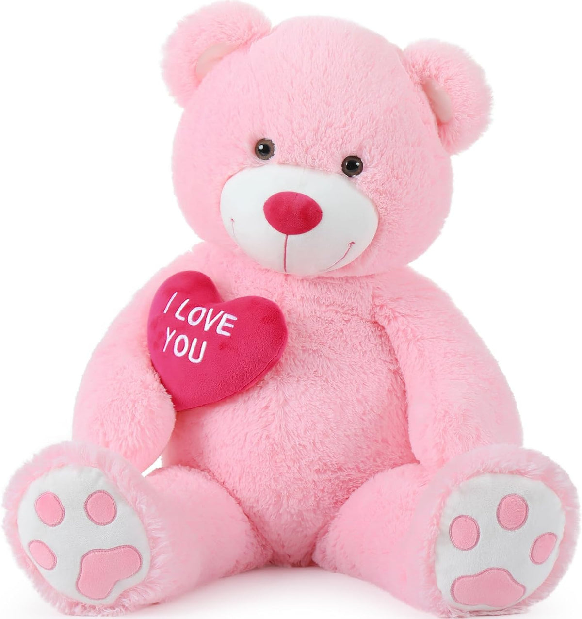MaoGoLan - Oso de peluche grande con corazón rojo "Te quiero...