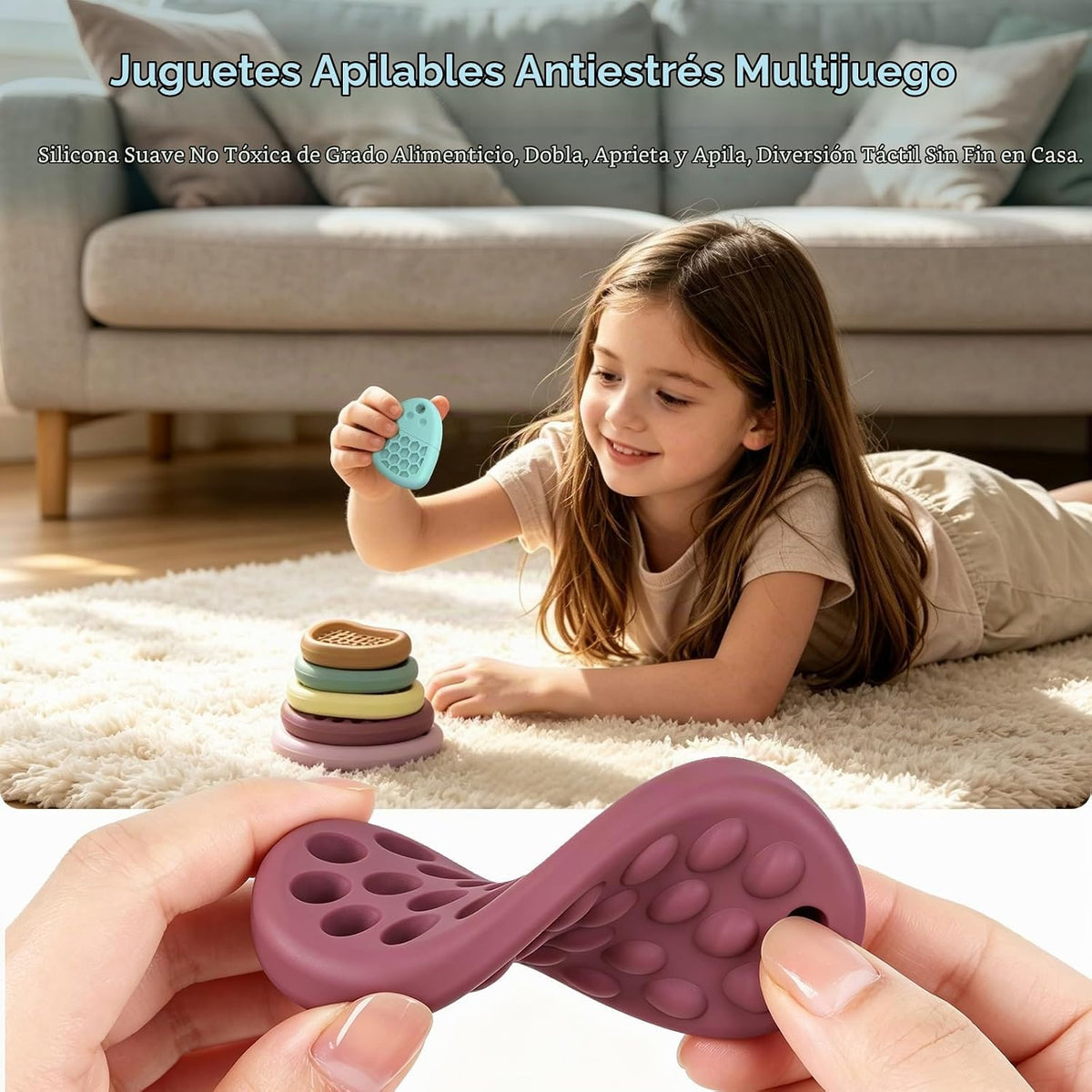 Juguetes Fidget para Adultos Piedra Sensorial - Juguetes Sensoriale...