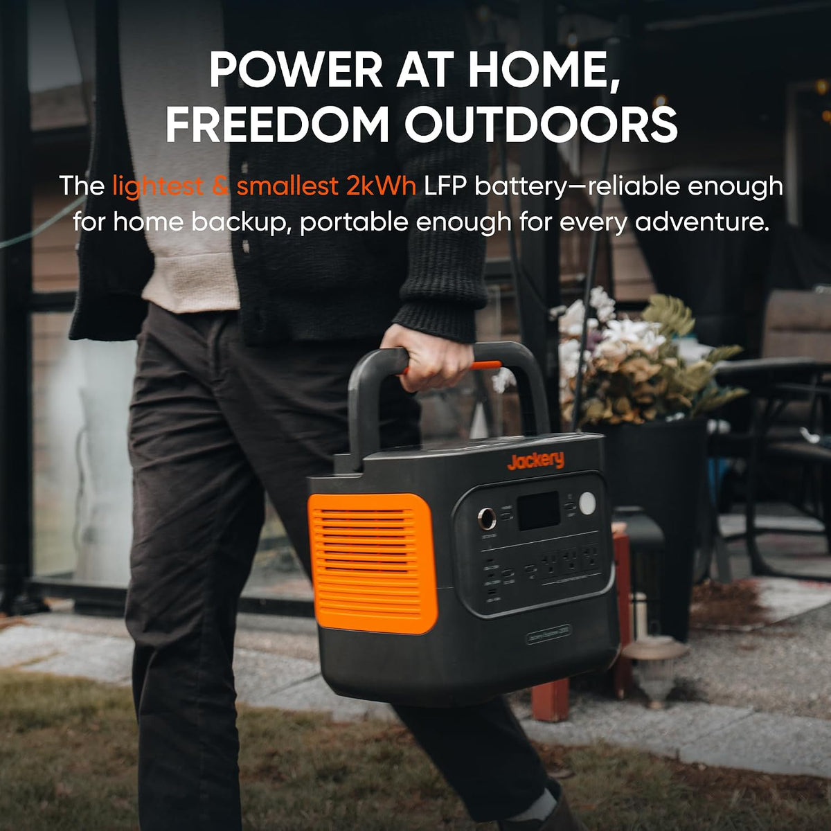 Jackery Explorer 2000 v2 Estación de Energía Portátil, Batería de R...