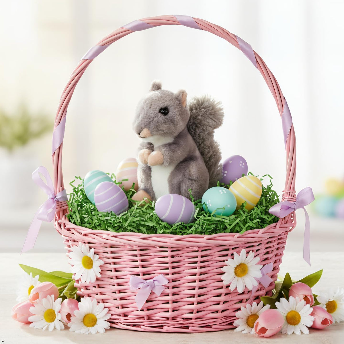 The Petting Zoo - Peluche de ardilla de juguete, regalos para niños...
