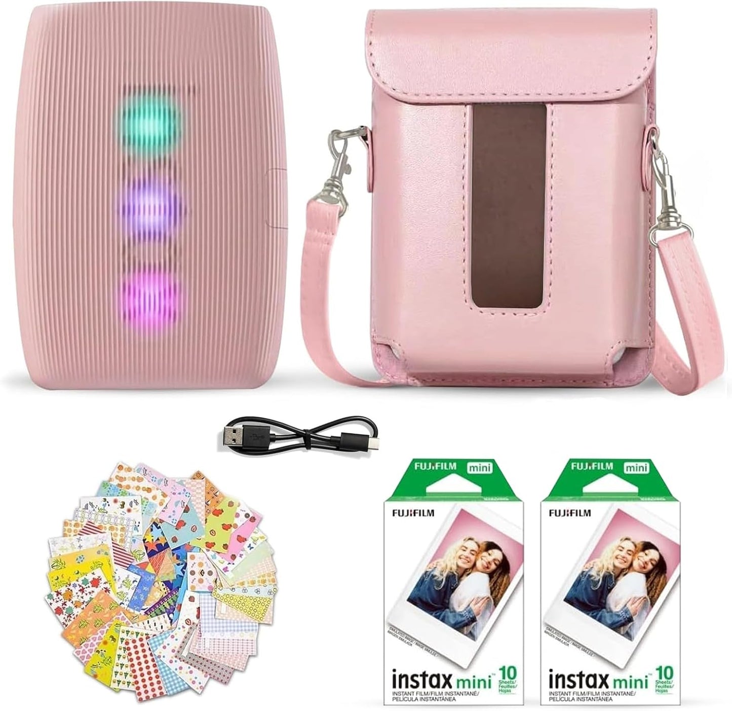 Fujifilm Instax Mini Link 3 - Impresora para Smartphone Rosa Pink +...