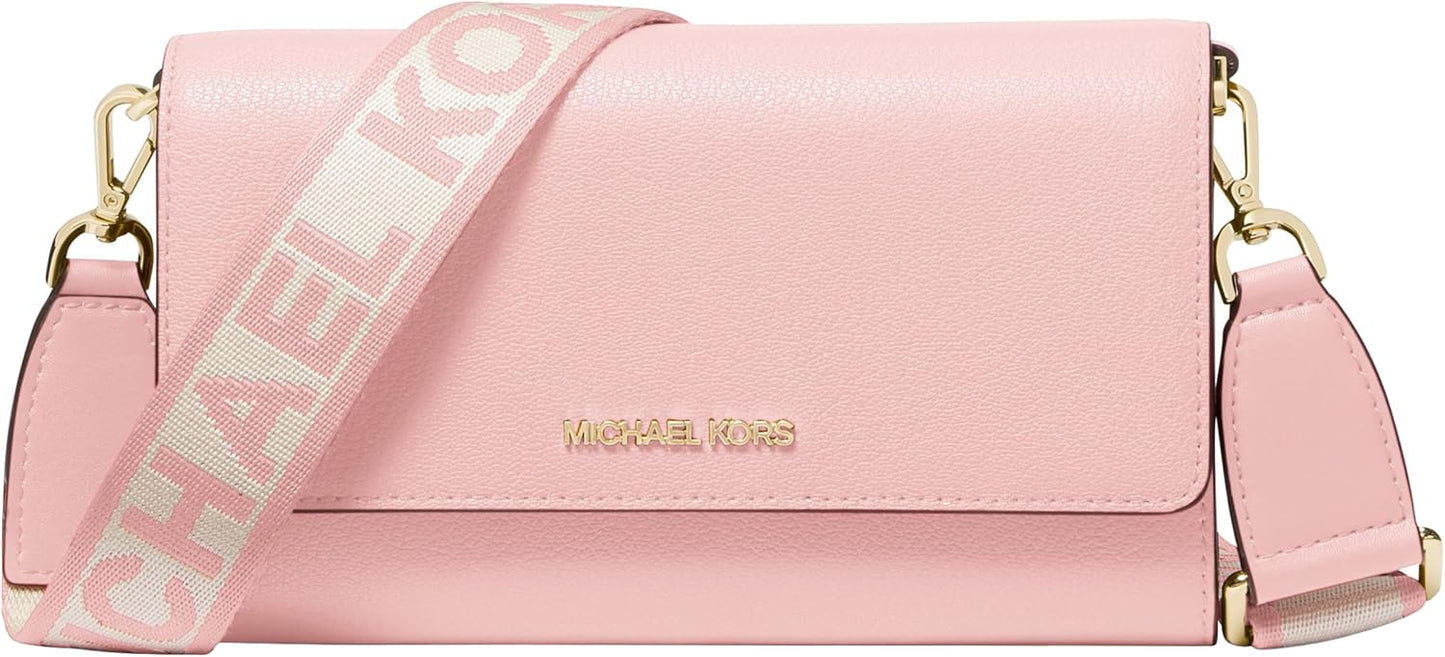 Michael Kors Bolso cruzado tipo cartera grande Jet Set para mujer