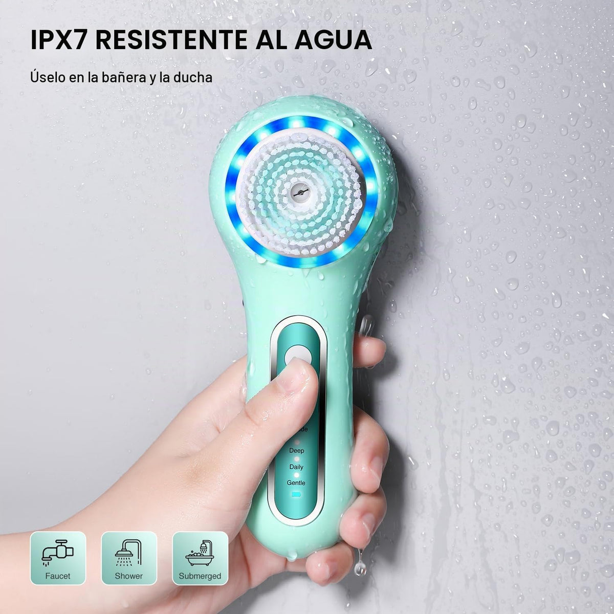 UMICKOO Exfoliante facial, cepillo de limpieza facial recargable co...