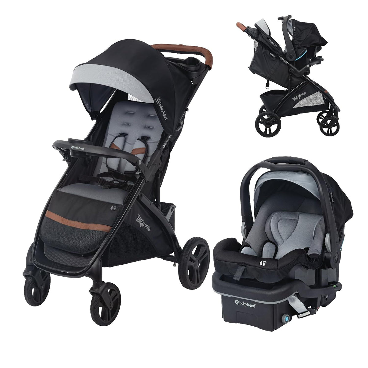 Baby Trend Tango PRO Sistema de Viaje con Asiento de Auto Infantil...