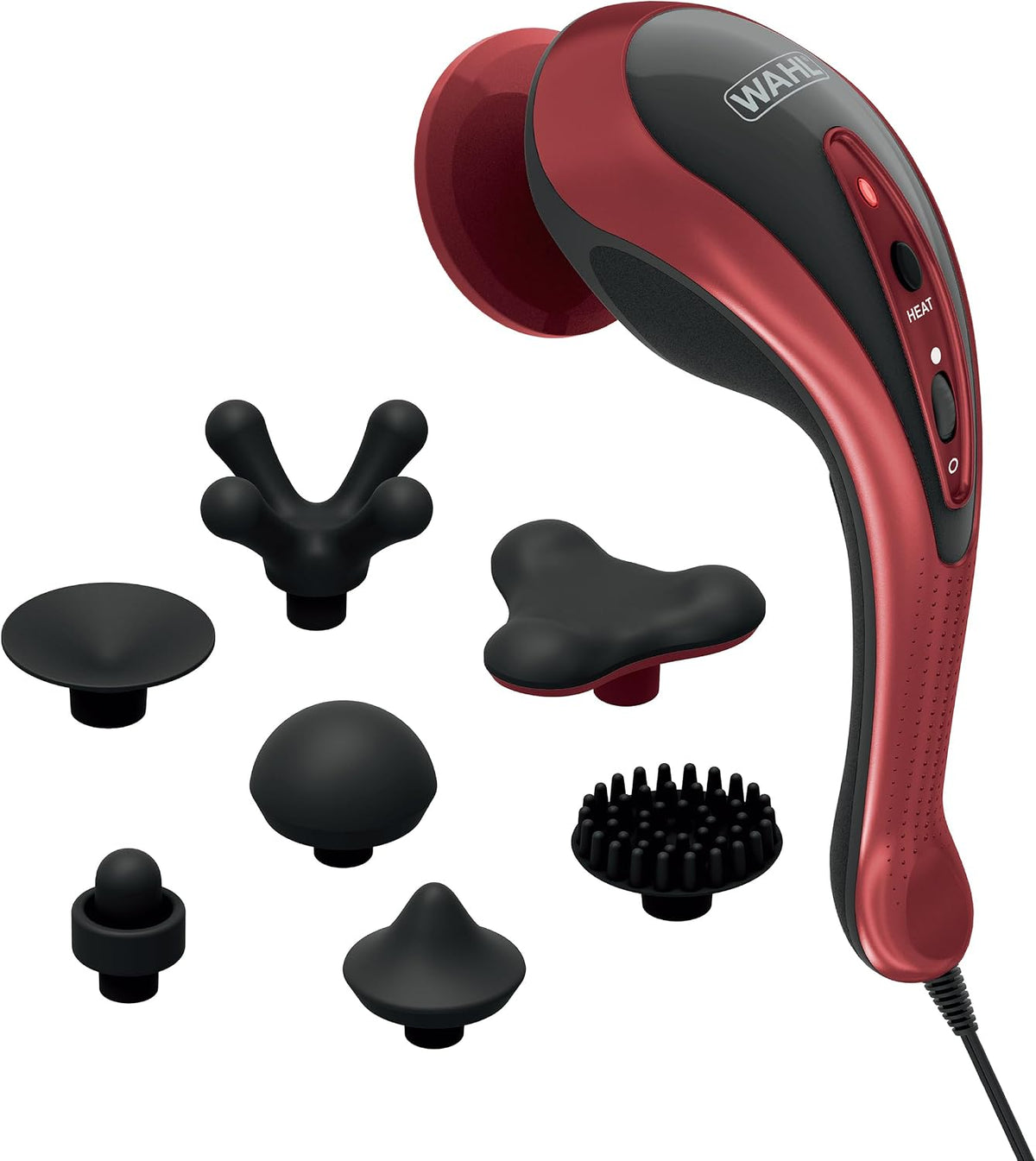 Wahl Clipper Deluxe - Kit de masaje giratorio de mano con cable de...