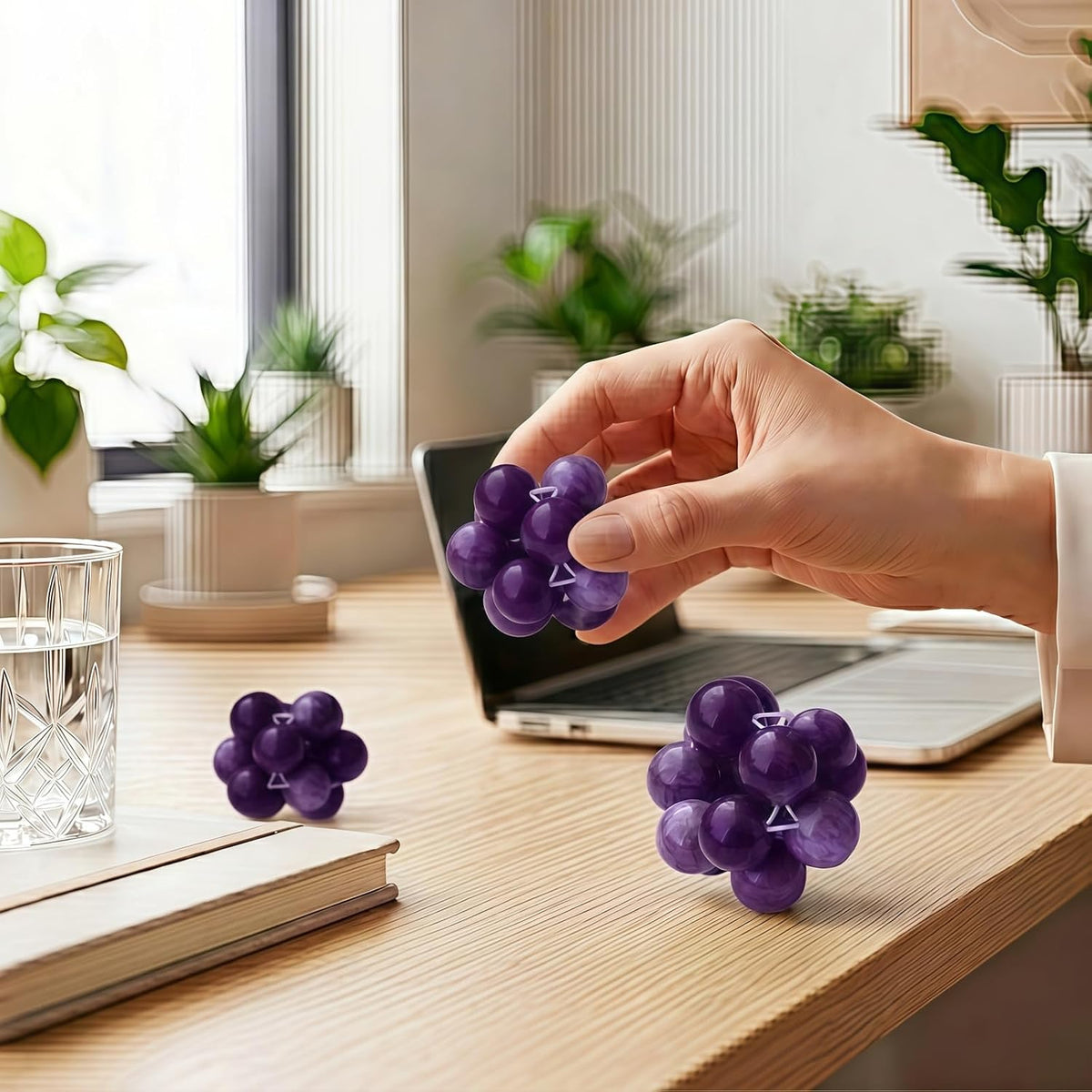 Fidget Toy Stress Relief Squeeze Ball - Bola sensorial con aparienc...