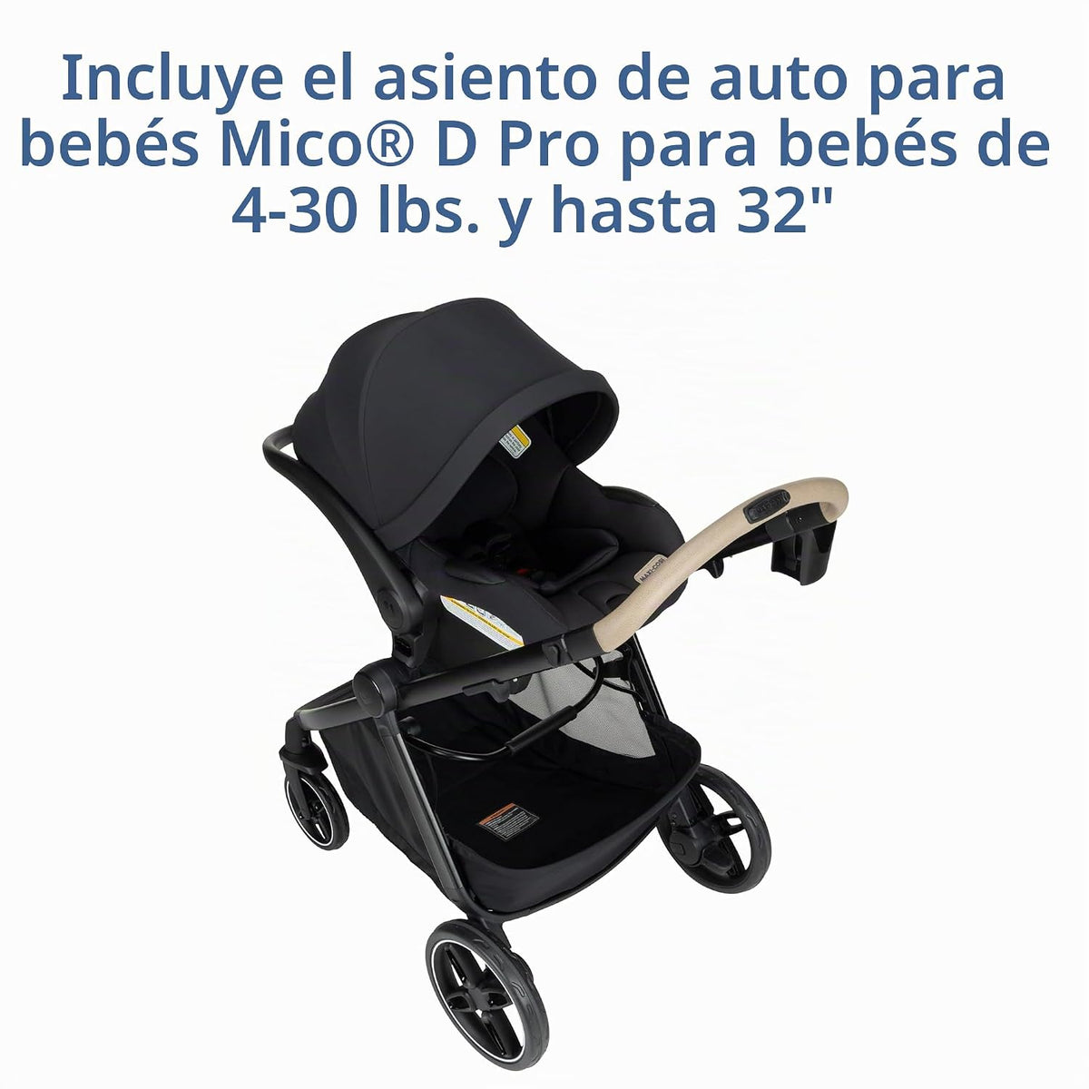 Maxi-Cosi Zelia Pro - Sistema de viaje 5 en 1 con asiento de automó...