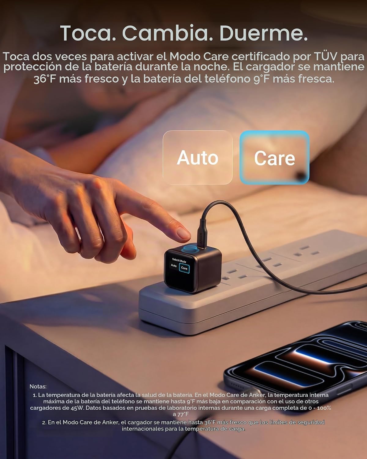 Anker Cargador de pantalla inteligente nano, cargador rápido USB C...