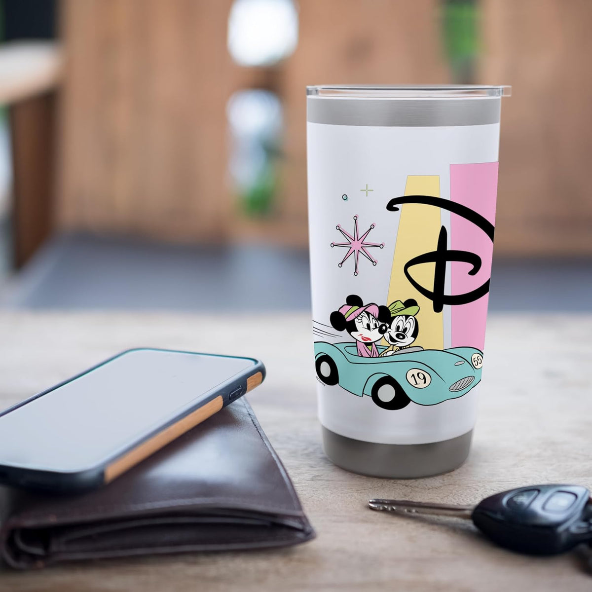 Disney Mickey &amp; Minnie Anaheim CA Disneyland Celebration - Vaso...