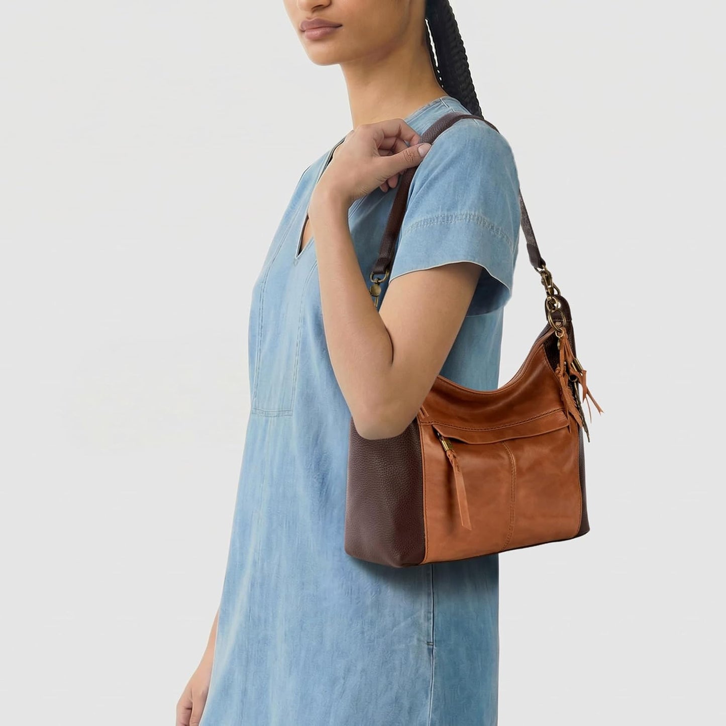 The Sak Alameda Hobo Bag \u2013 Bolso de mano grande de cuero de pr...