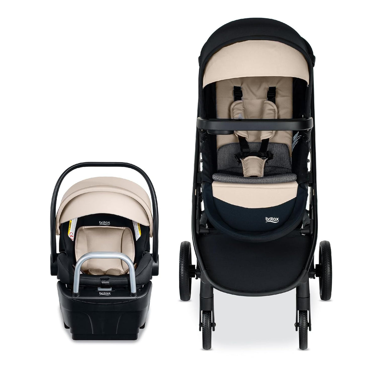 Britax Willow Brook S+ Sistema de viaje para bebé, asiento de autom...