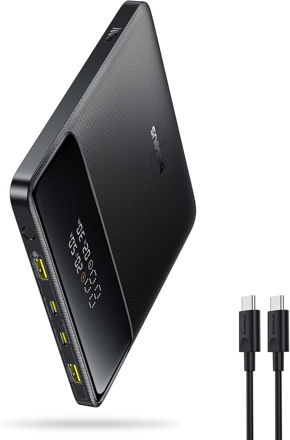 Baseus Cargador portátil para laptop 100W 20000mAh, Banco de energí...