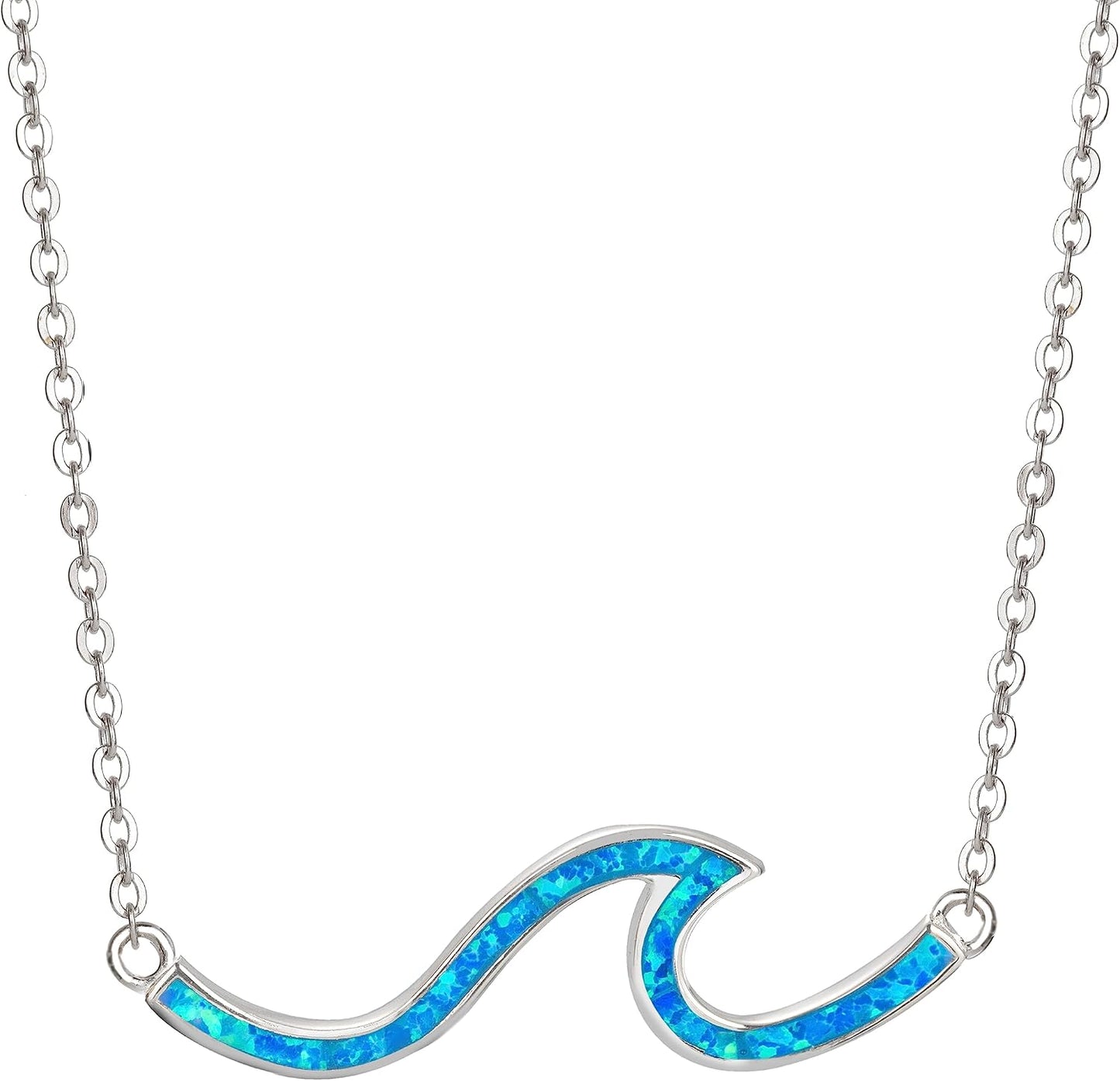 Collar con dije de plata de ley 925 con cadena de eslabones ajustab...
