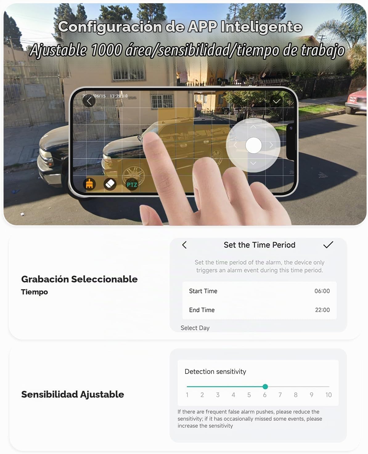 Rebluum 3K\/5MP cámaras de seguridad solares inalámbricas al aire l...