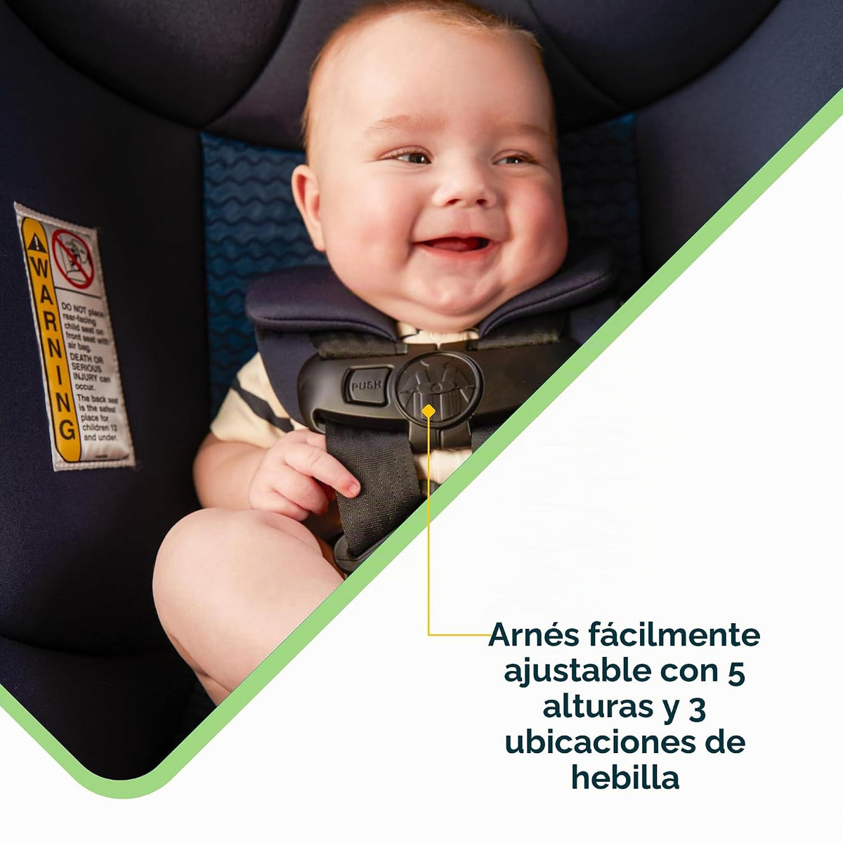 Safety 1st Asiento de automóvil convertible Smooth Ride, 2 en 1 hac...