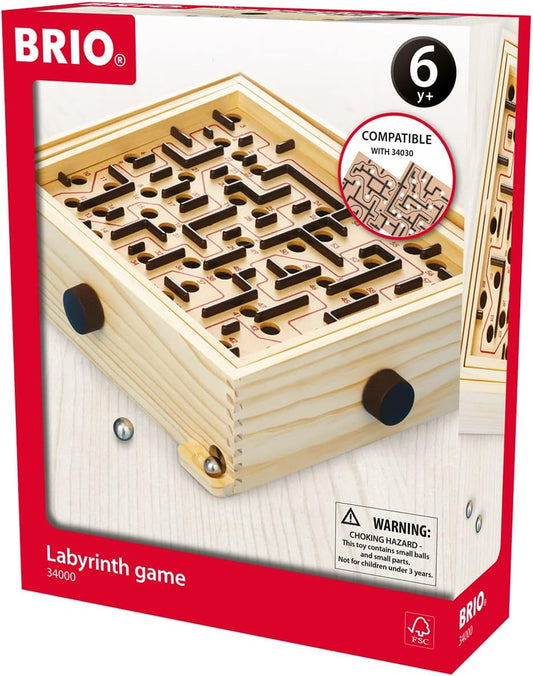 BRIO 34000 Juego de Laberinto - Laberinto Clásico Desafiante para l...