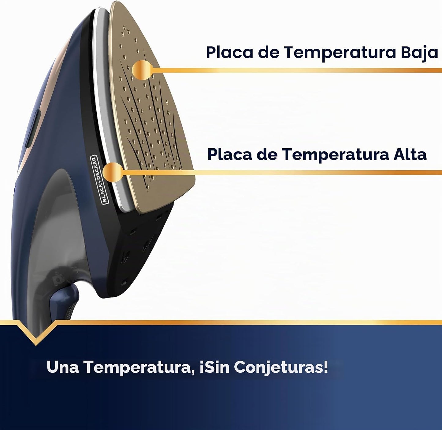 BLACK+DECKER Press &amp; Steam - Vaporizador 2 en 1 para plancha y...